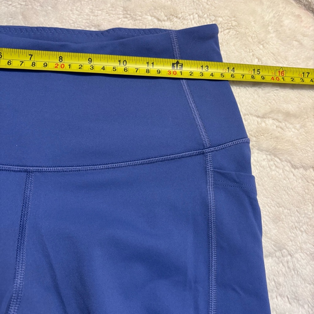 Victoria Sport Leggings Medium Periwinkle Blue Knockout Victoria's Secret 7/8 - Picture 13 of 15